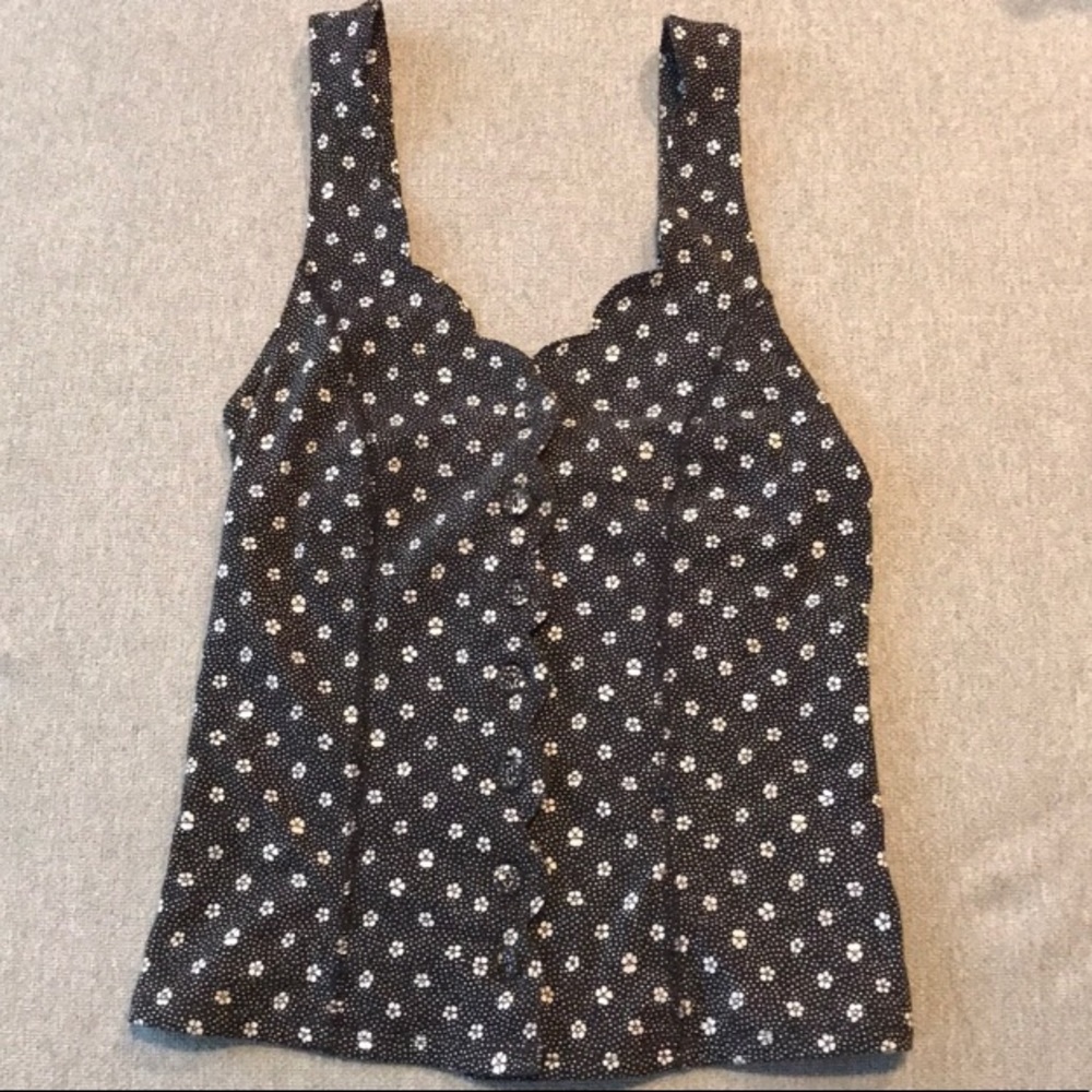 Urban Outfitters button front tank top